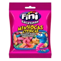 BALAS FINI MINHOCAS 15GR