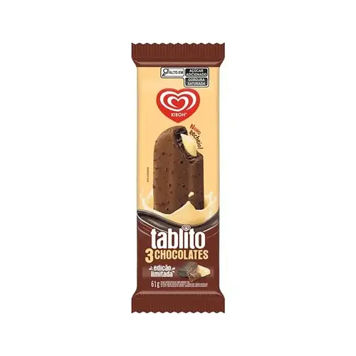 KIBON PALITO TABLITO 3 CHOCOLATES 61GR