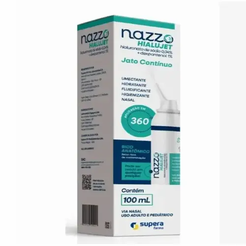 NAZZO HIALUJET 100ML HIALURONATO DE SODIO