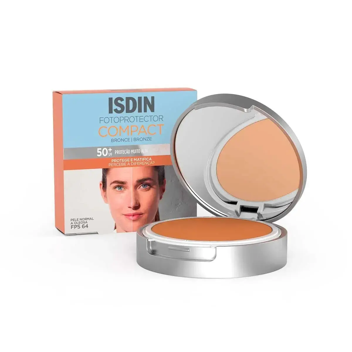 PROTETOR SOLAR ISDIN PO COMPACTO BRONZE FPS50+ 10GR