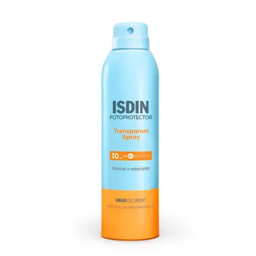 PROTETOR SOLAR ISDIN TRANSPARENT SPRAY FPS30 250ML