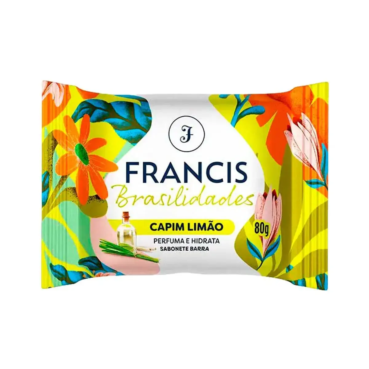 SABONETE FRANCIS BRASILIDADES CAPIM LIMAO 80GR