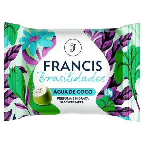 SABONETE FRANCIS BRASILIDADES AGUA DE COCO 80GR