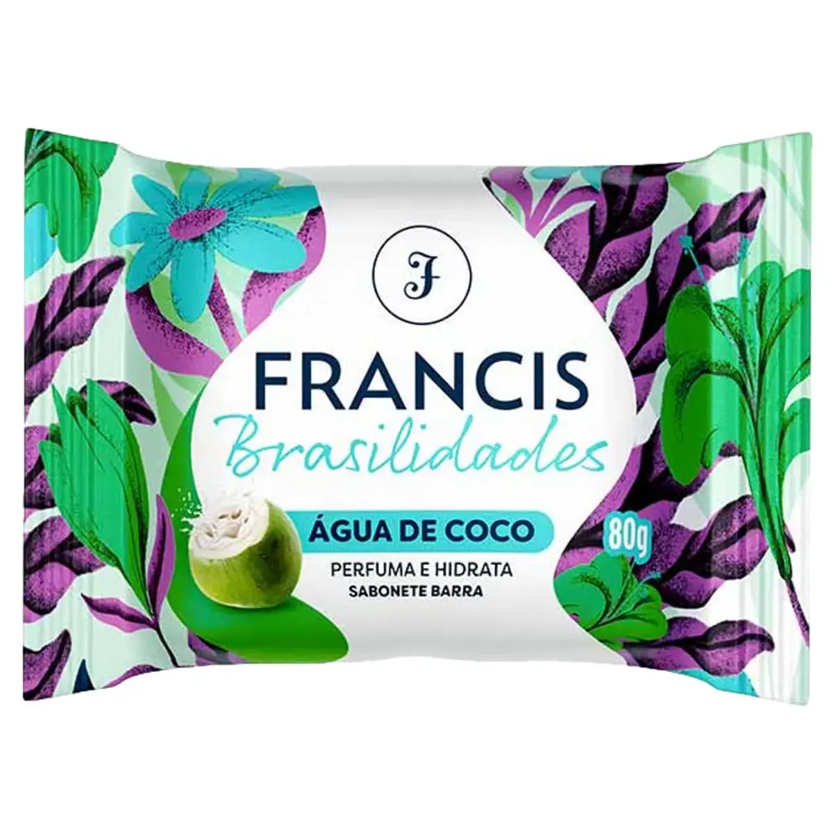 SABONETE FRANCIS BRASILIDADES AGUA DE COCO 80GR