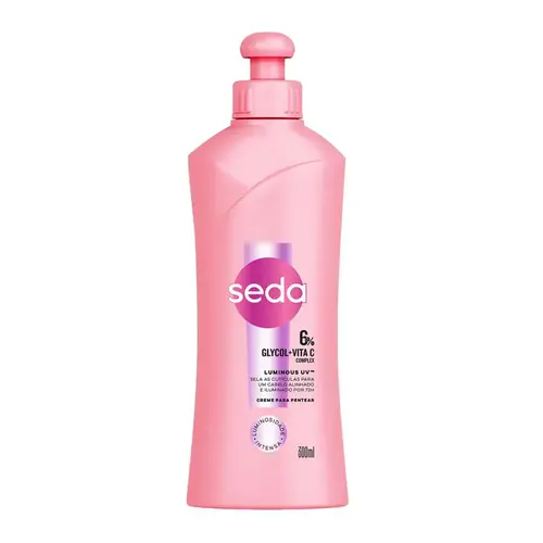 CREME PARA PENTEAR SEDA LUMINOUS UV 300ML