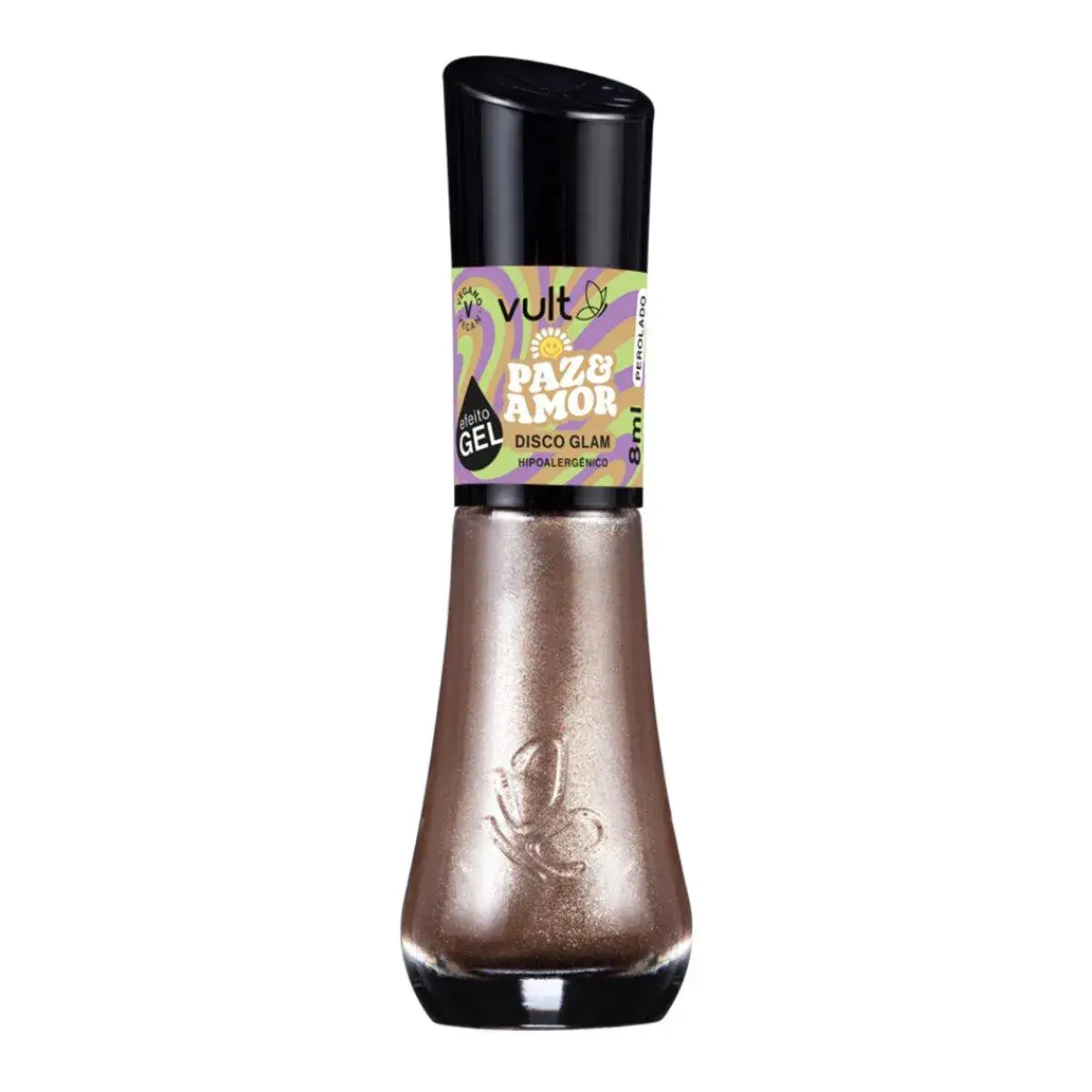 ESMALTE VULT 5F PAZ E AMOR DISCO GLAM 8ML