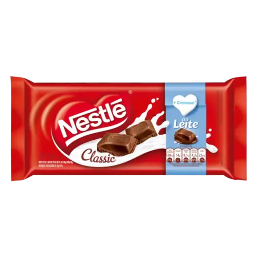 CHOCOLATE NESTLE CLASSIC AO LEITE 80GR
