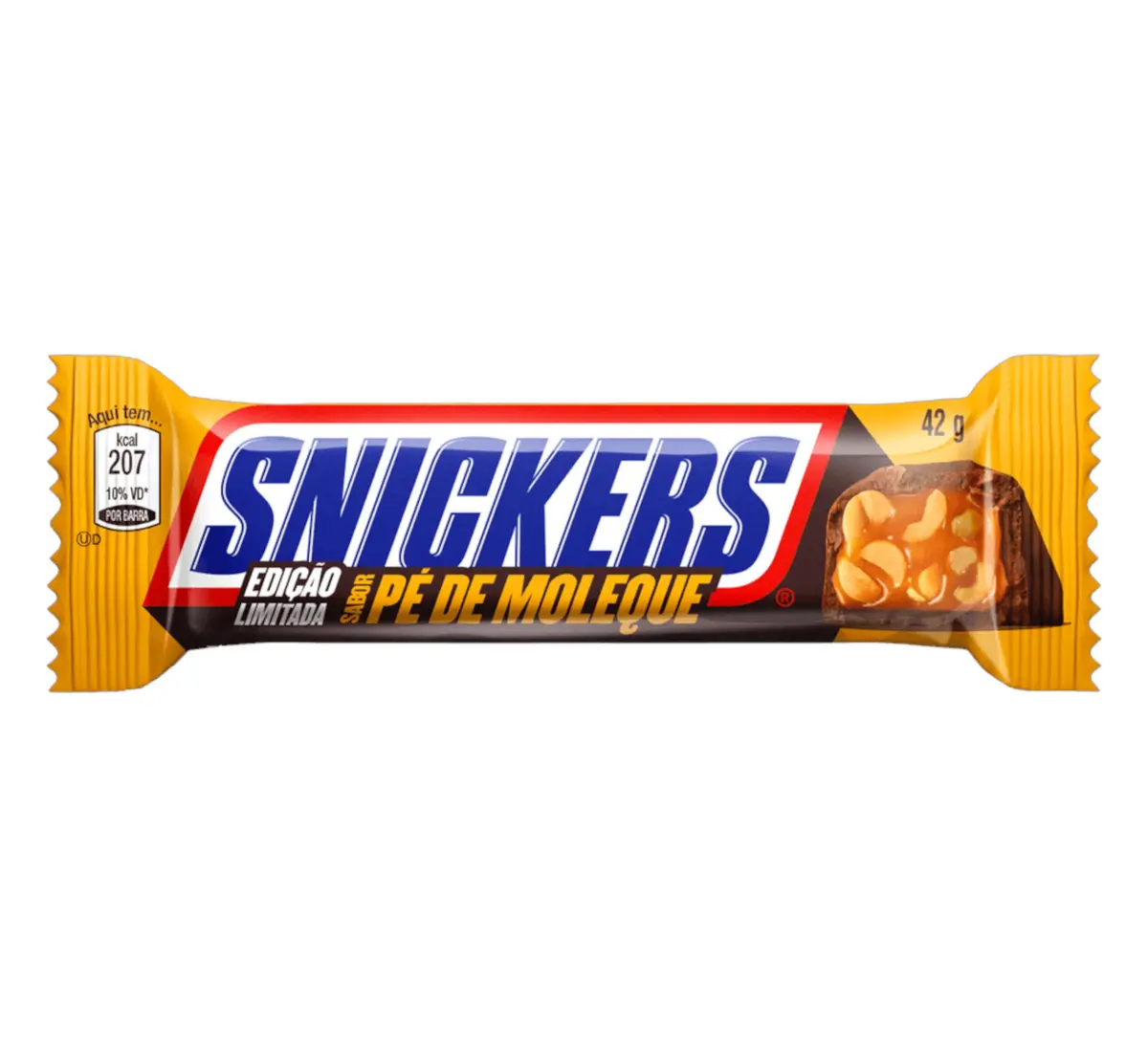 BOMBOM SNICKERS PE DE MOLEQUE 42GR