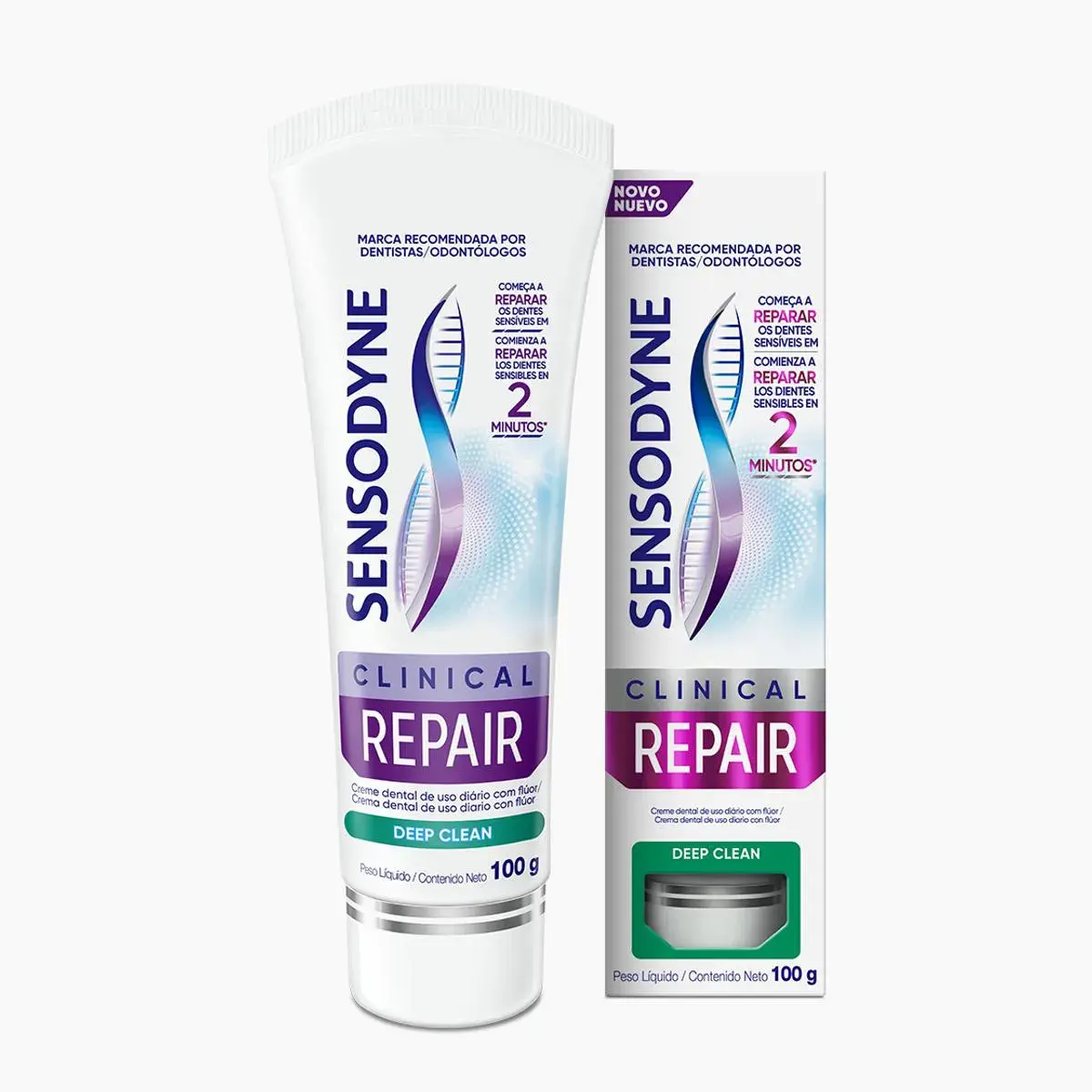 CREME DENTAL SENSODYNE CLINICAL REPAIR DEEP CLEAN 100GR