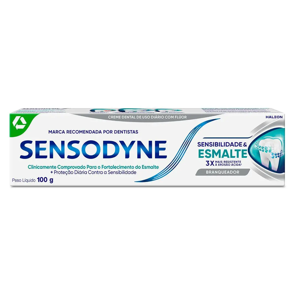 CREME DENTAL SENSODYNE SENSIBILIDADE E ESMALTE BRANQUEADOR 100GR