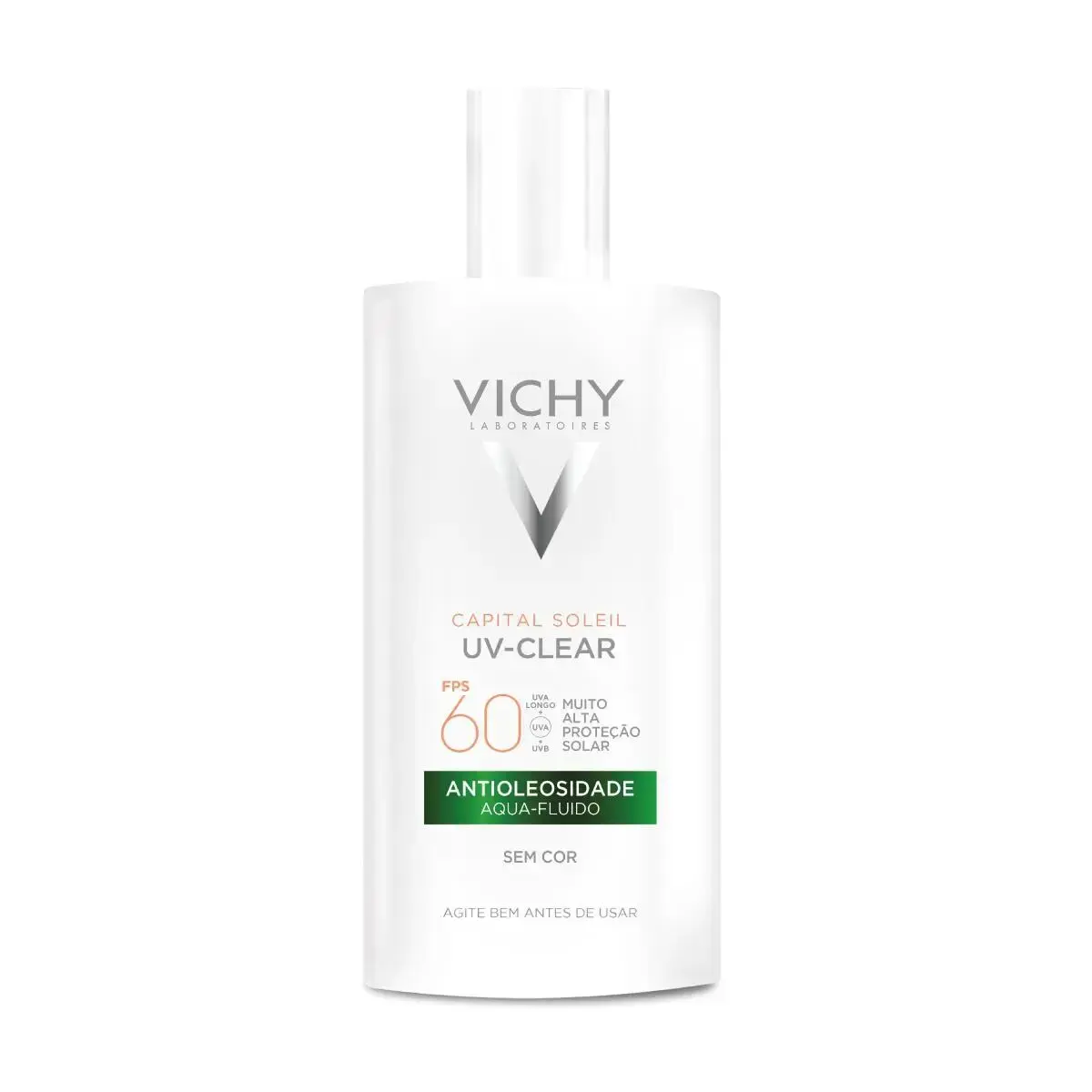 PROTETOR SOLAR VICHY CAPITAL SOLEIL UV-CLEAR SEM COR FPS60 40GR