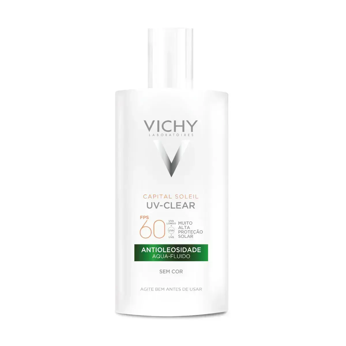 PROTETOR SOLAR VICHY CAPITAL SOLEIL UV-CLEAR SEM COR FPS60 40GR