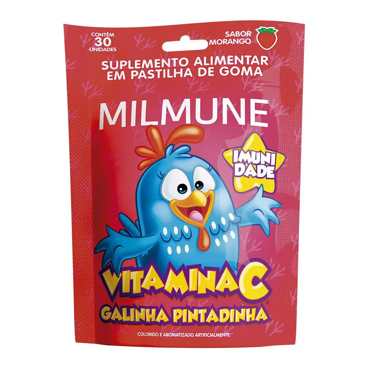 MILMUNE KIDS 30 GOMAS MORANGO