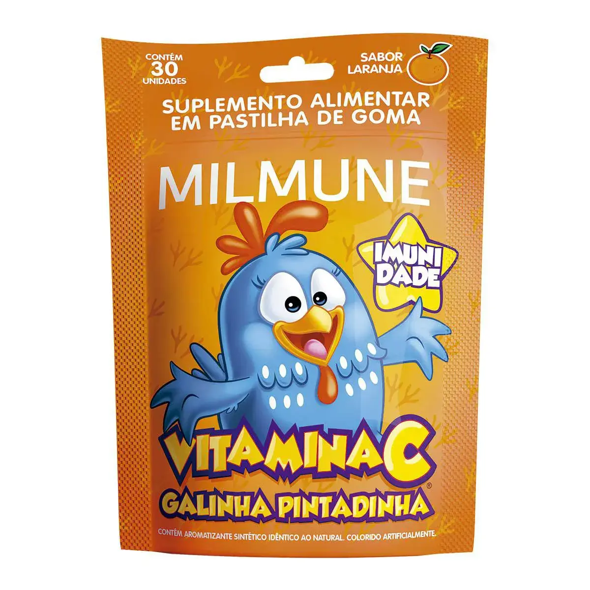 MILMUNE KIDS 30 GOMAS LARANJA