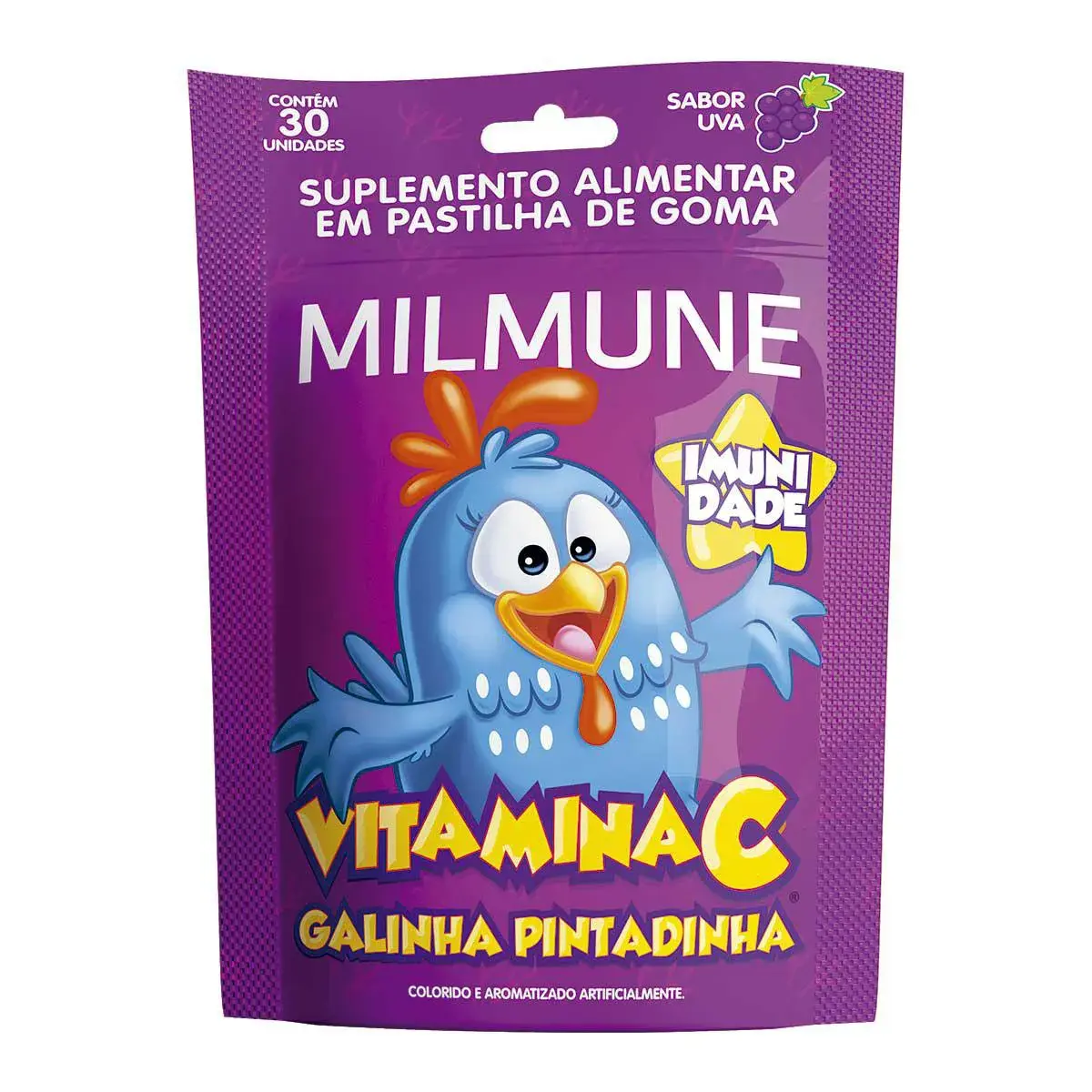 MILMUNE KIDS 30 GOMAS UVA