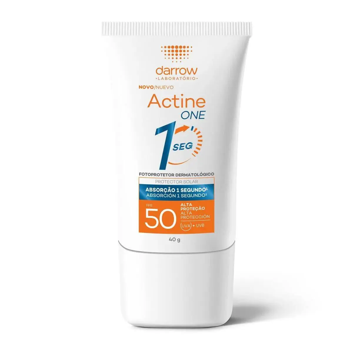 PROTETOR SOLAR DARROW ACTINE ONE FPS50 SEM COR 40GR