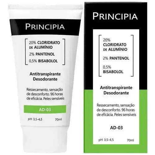 DESODORANTE ANTITRANSPIRANTE PRINCIPIA AD-03 70ML