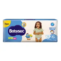 FRALDA BABYSEC ULTRA TAMANHO XG 56 UNIDADES