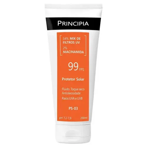 PROTETOR SOLAR CORPORAL FLUIDO PRINCIPIA PS-03 FPS99 200ML