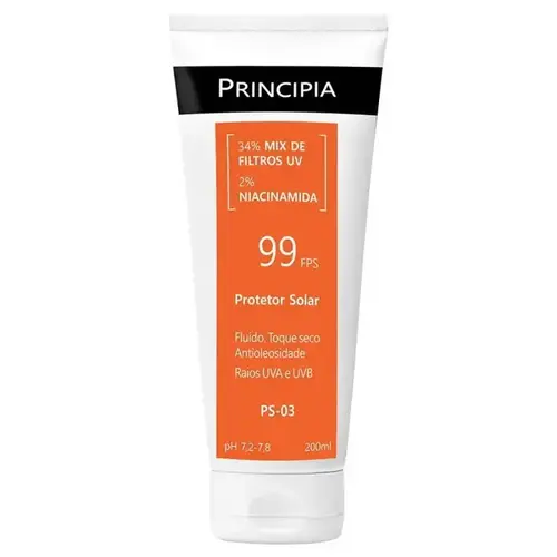 PROTETOR SOLAR CORPORAL FLUIDO PRINCIPIA PS-03 FPS99 200ML