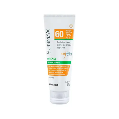 PROTETOR SOLAR SUNMAX INTENSE FPS60 60GR PELE NORMAL