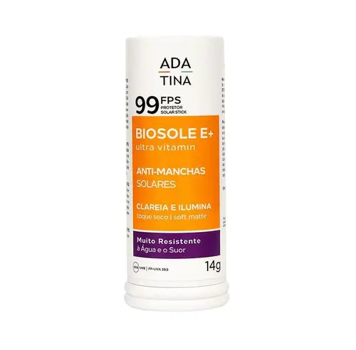 PROTETOR SOLAR ADA TINA BIOSOLE E+ ULTRA VITAMIN STICK FPS99 14GR