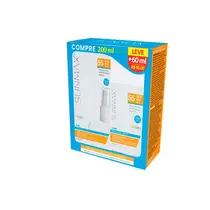 KIT SUNMAX FLUID PROTETOR SOLAR FPS55 200ML + PROTETOR SOLAR FPS55 60ML