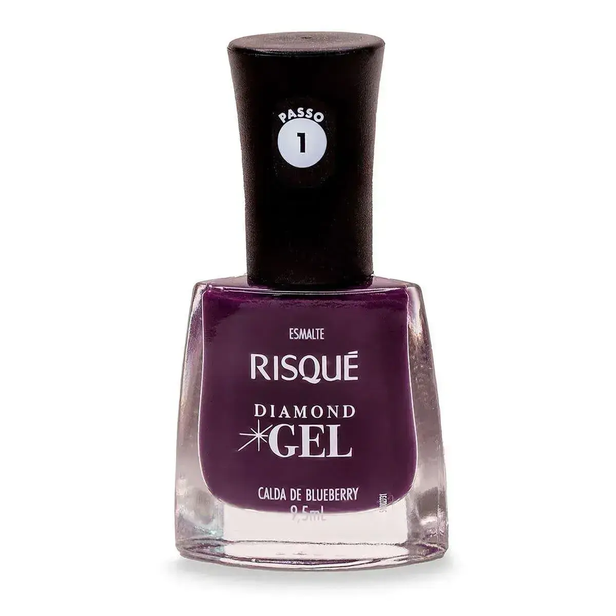 ESMALTE RISQUE DIAMOND GEL CALDA BLUEBERRY