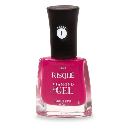 ESMALTE RISQUE DIAMOND GEL CREME DE PITAYA