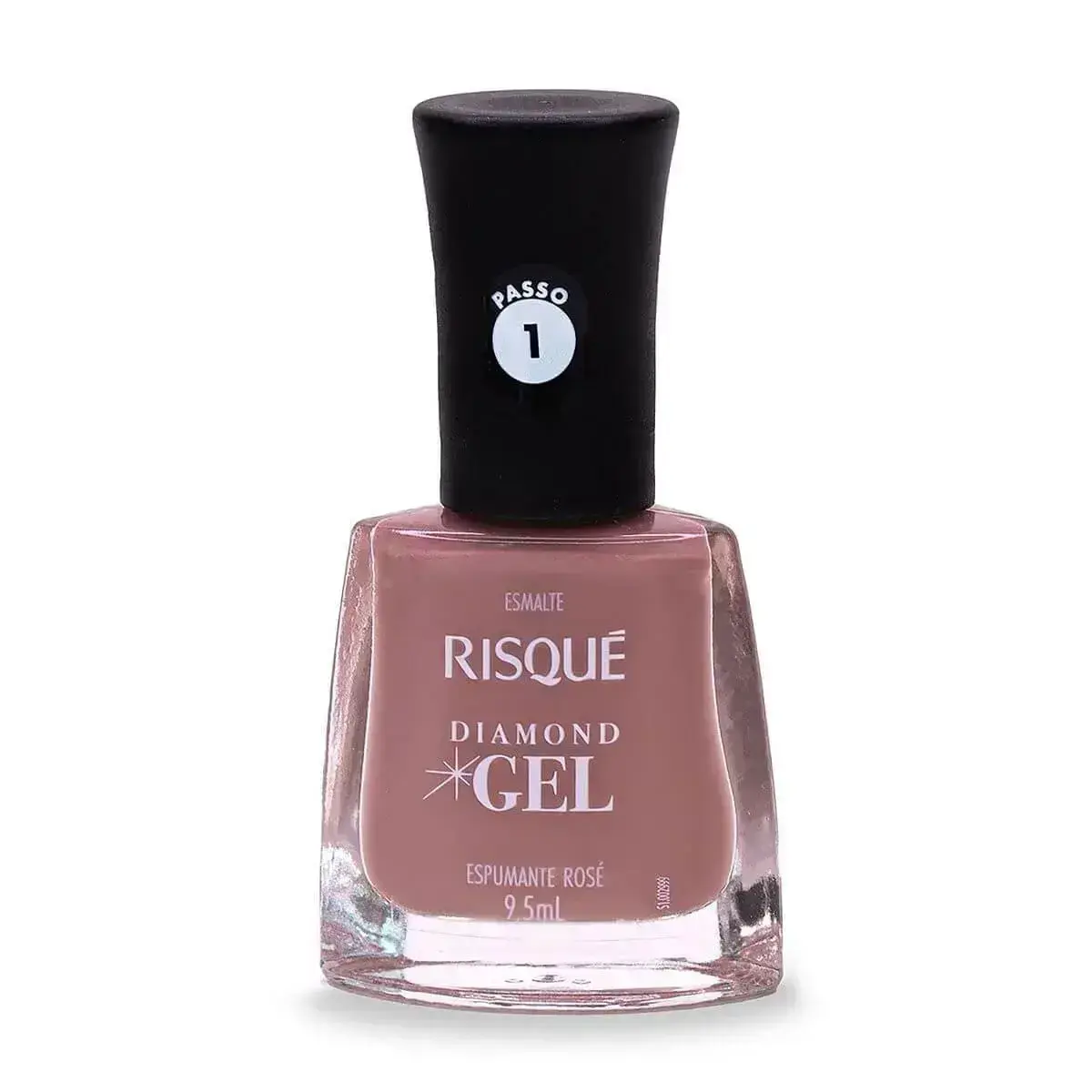ESMALTE RISQUE DIAMOND GEL ESPUMANTE ROSE