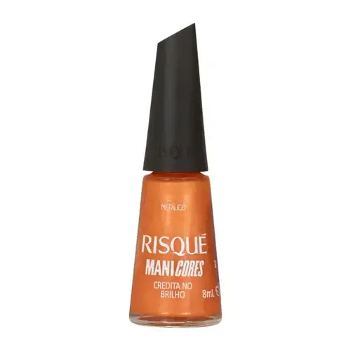 ESMALTE RISQUE MANICORES CREDITA NO BRILHO