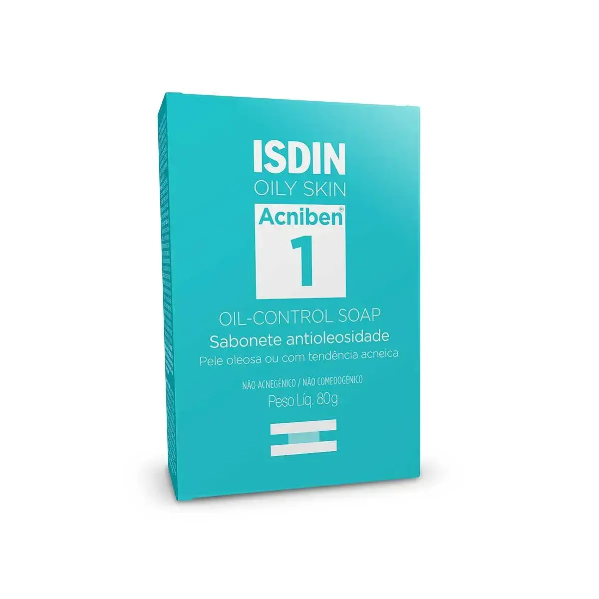 SABONETE ISDIN OILY SKIN ACNIBEN 1 OIL CONTROL 80GR