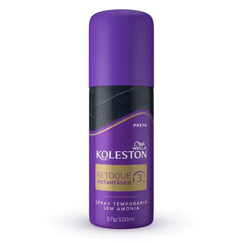 TINTURA KOLESTON RETOQUE INSTANTANEO PRETO SPRAY 100ML