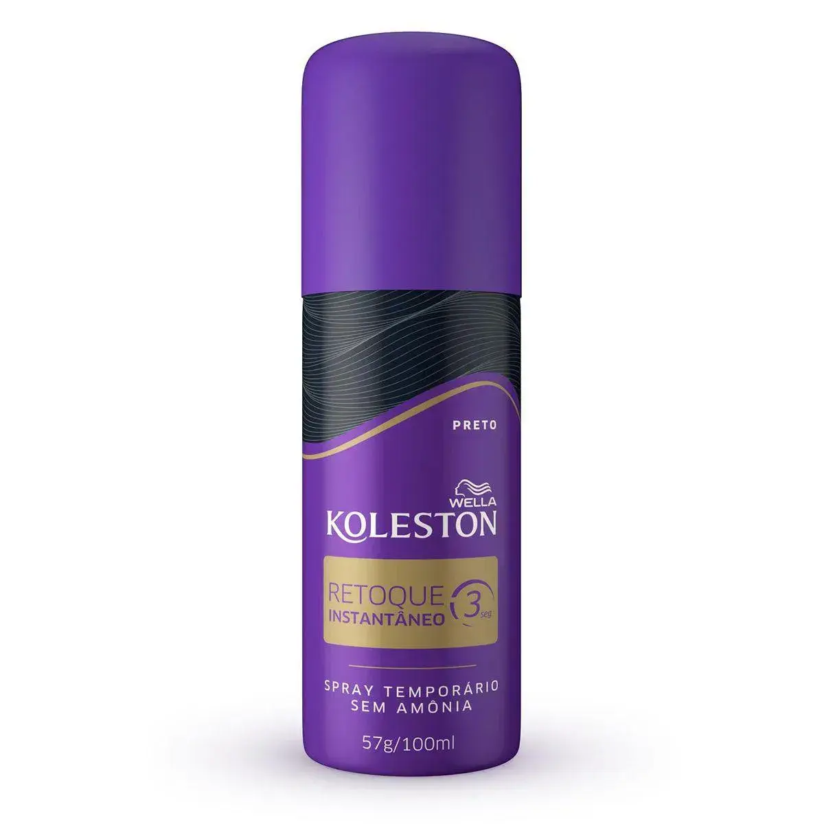 TINTURA KOLESTON RETOQUE INSTANTANEO PRETO SPRAY 100ML