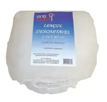 LENCOL DESCARTAVEL SANTA CLARA 2,0M 5 UNIDADES
