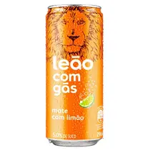 BEBIDA ICE TEA LEAO LIMAO COM GAS LATA 290ML