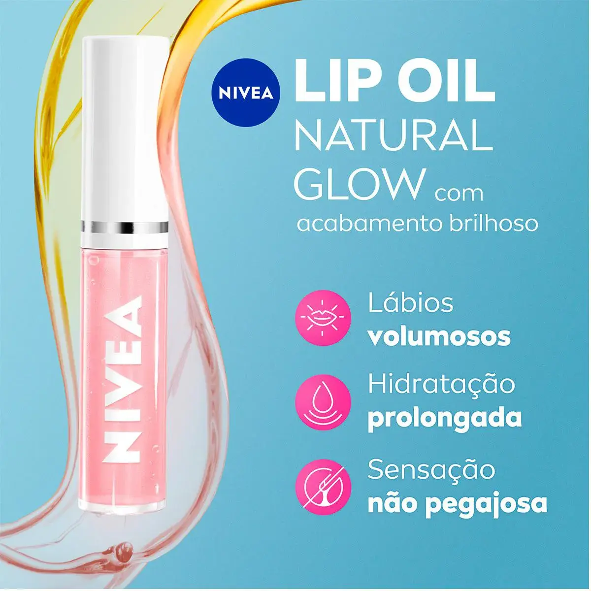 LIP OIL NIVEA NATURAL GLOW 5,5ML