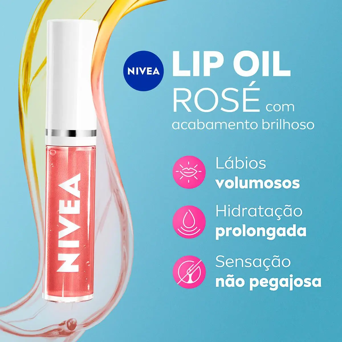 LIP OIL NIVEA ROSE 5,5ML