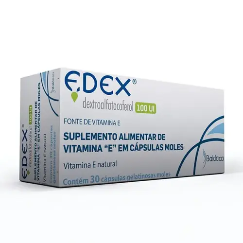 EDEX 100UI 30 CAPSULAS