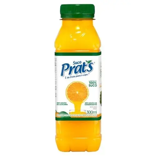 BEBIDA SUCO PRATS LARANJA INTEGRAL 300ML