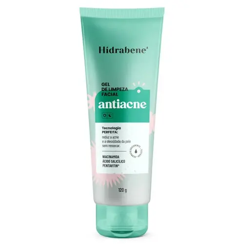 GEL DE LIMPEZA HIDRABENE ANTIACNE 120GR