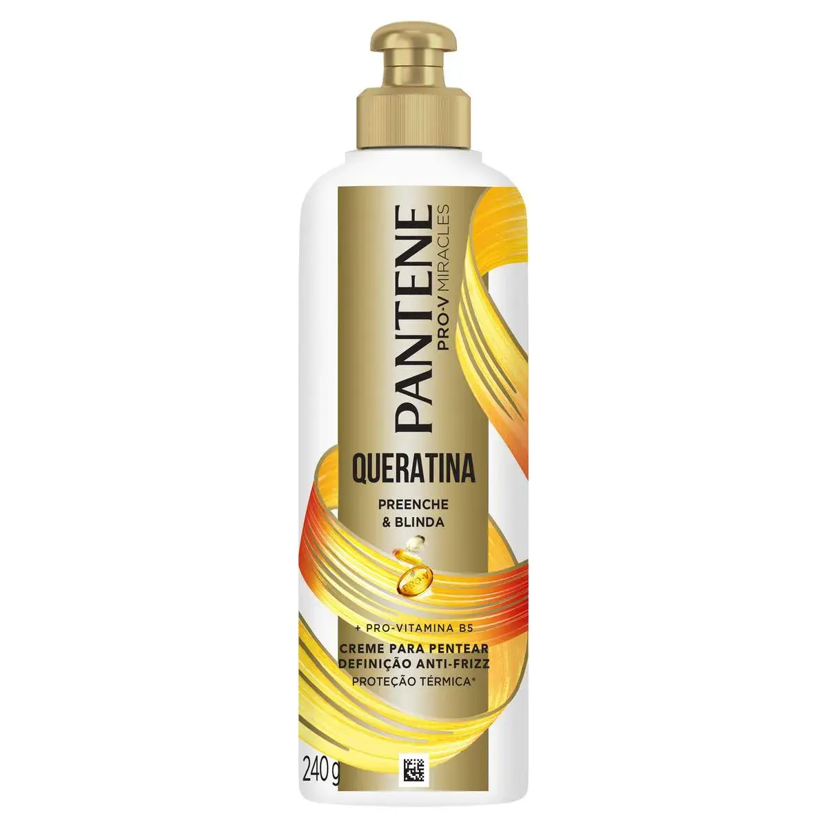 CREME DE PENTEAR PANTENE QUERATINA PREENCHE E BLINDA 240GR