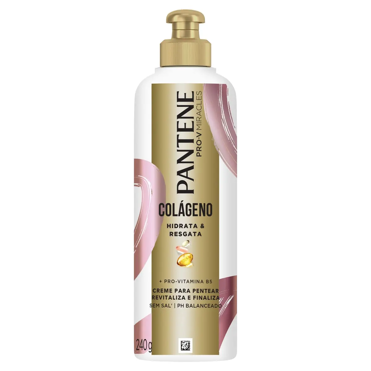 CREME DE PENTEAR PANTENE COLAGENO HIDRATA E RESGATA 240GR