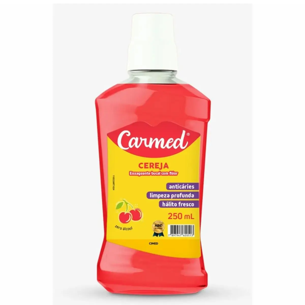 SOLUCAO BUCAL CARMED CEREJA 250ML