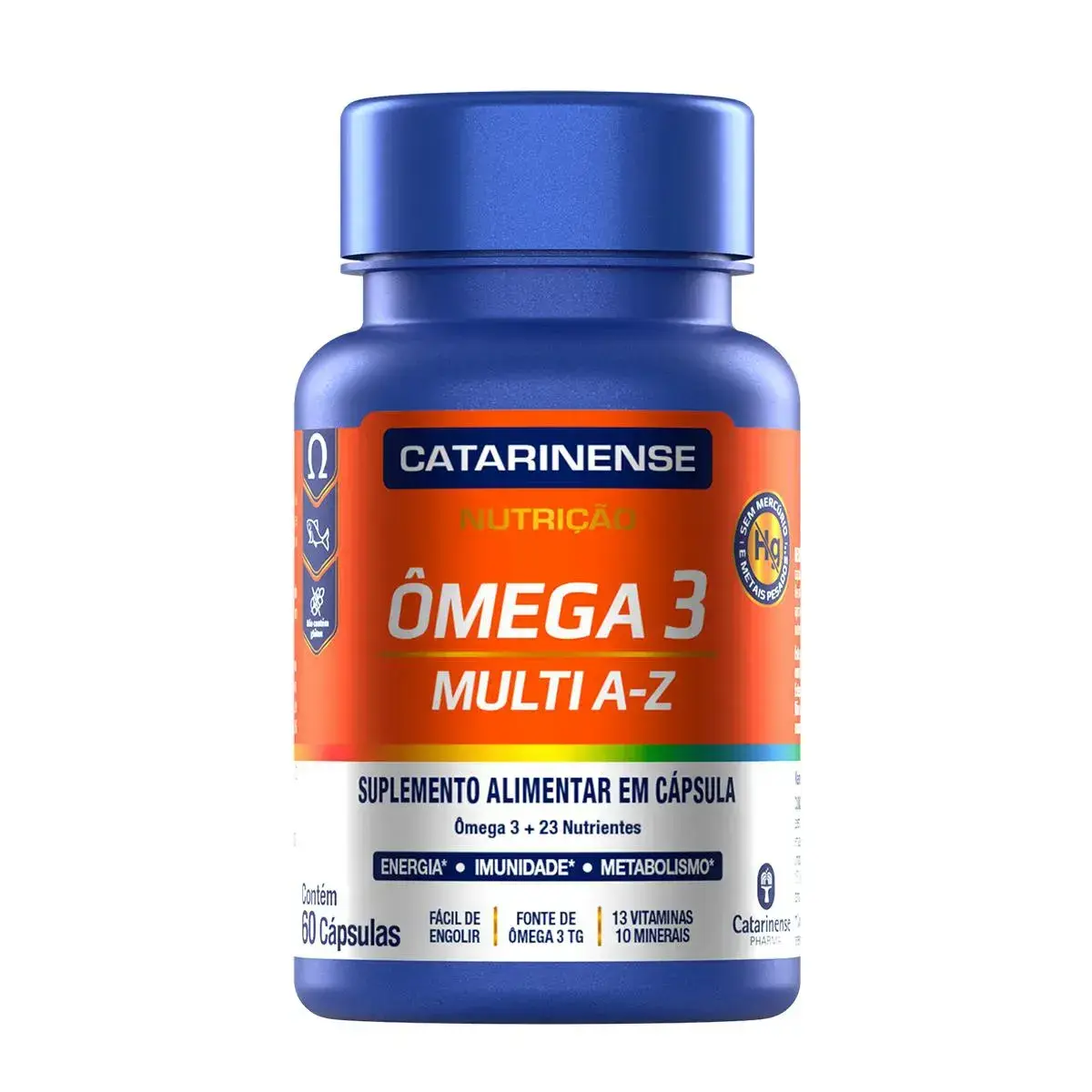 OMEGA 3 CATARINENSE MULTI AZ 60 CAPSULAS