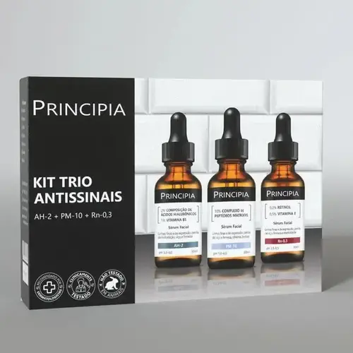 KIT PRINCIPIA TRIO ANTISSINAIS SERUM AH-2 + PM-10 + RN-0,3