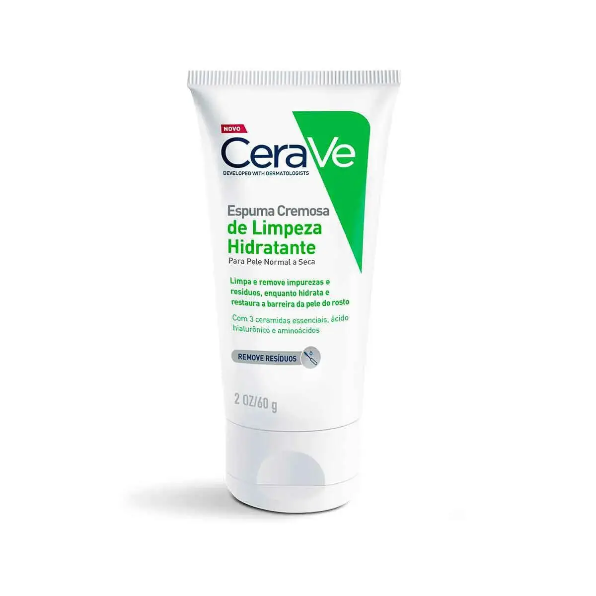 ESPUMA CREMOSA DE LIMPEZA CERAVE SEM PERFUME 140GR