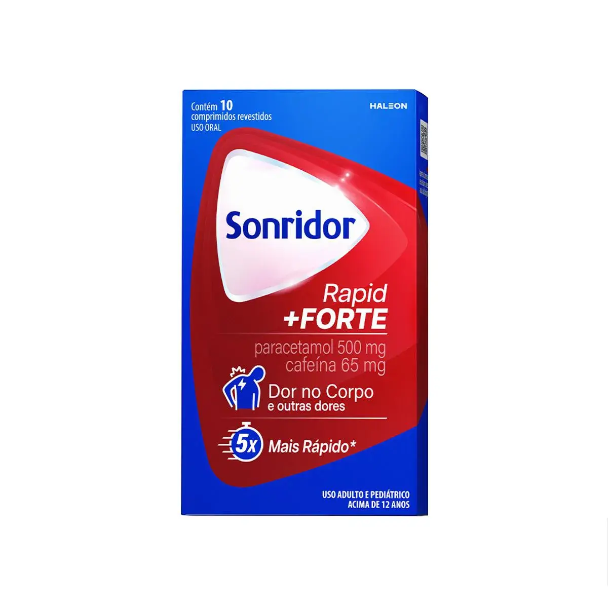 SONRIDOR RAPID FORTE 10 COMPRIMIDOS PARACETAMOL + CAFEINA