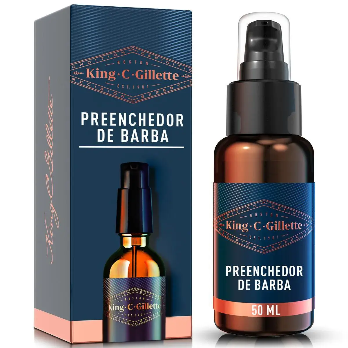 SERUM PREENCHEDOR DE BARBA KING C GILLETTE 50ML