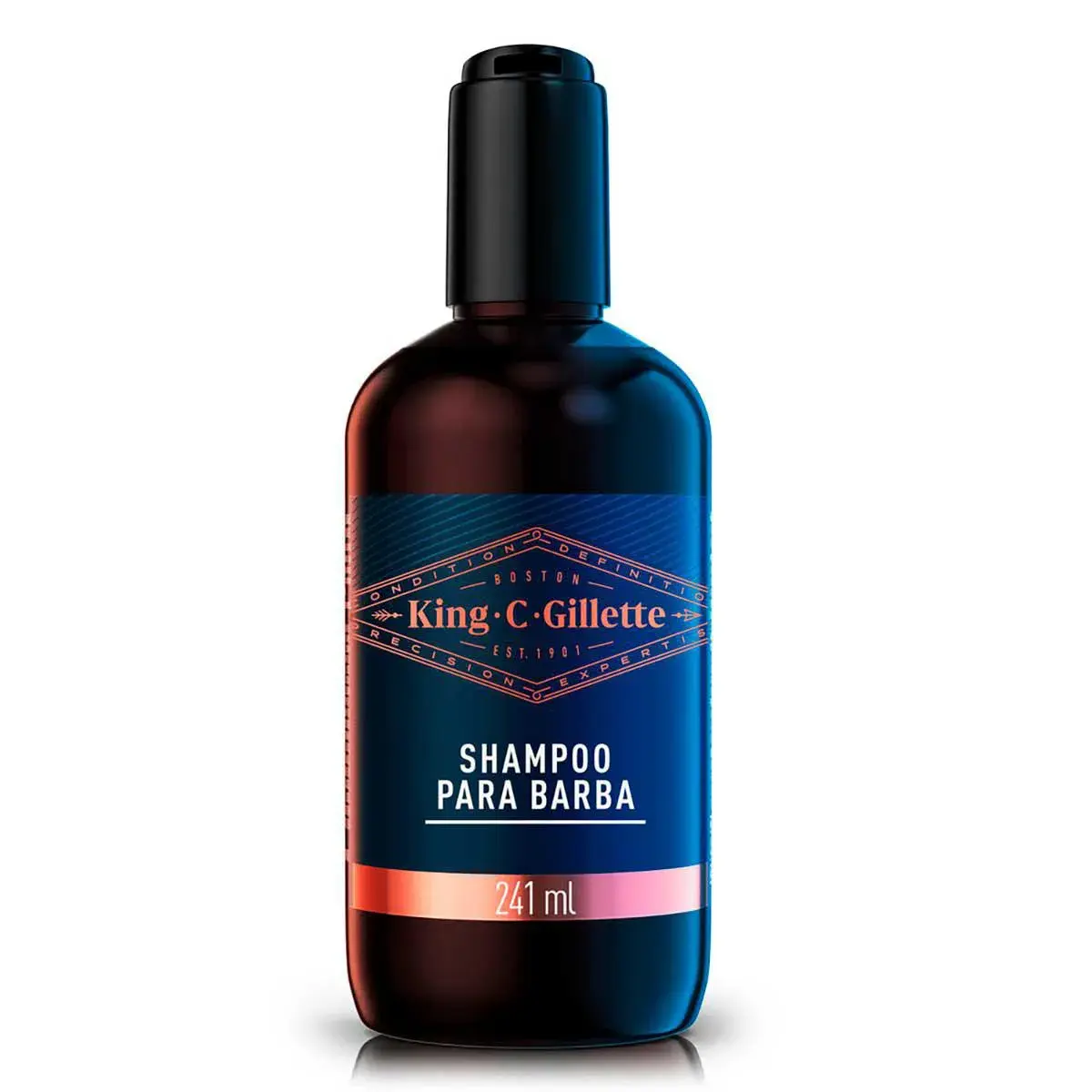 SHAMPOO PARA BARBA KING C GILLETTE 241ML